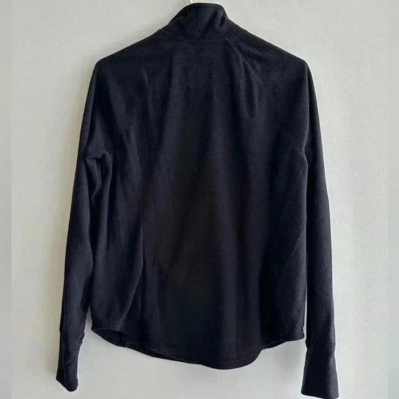 Old Navy Go-Warm Micro Performance Fleece 1/4-Zip Sweatshirt, Black Jack, M - Picture 12 of 16